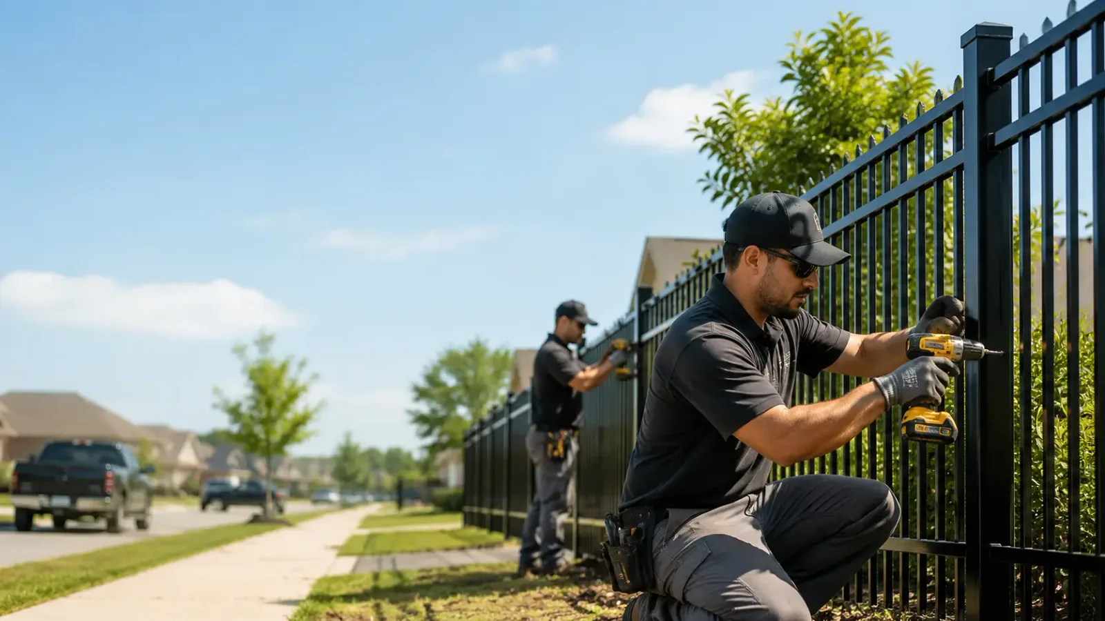 Metal Fence Installation in Buena Vista, VA